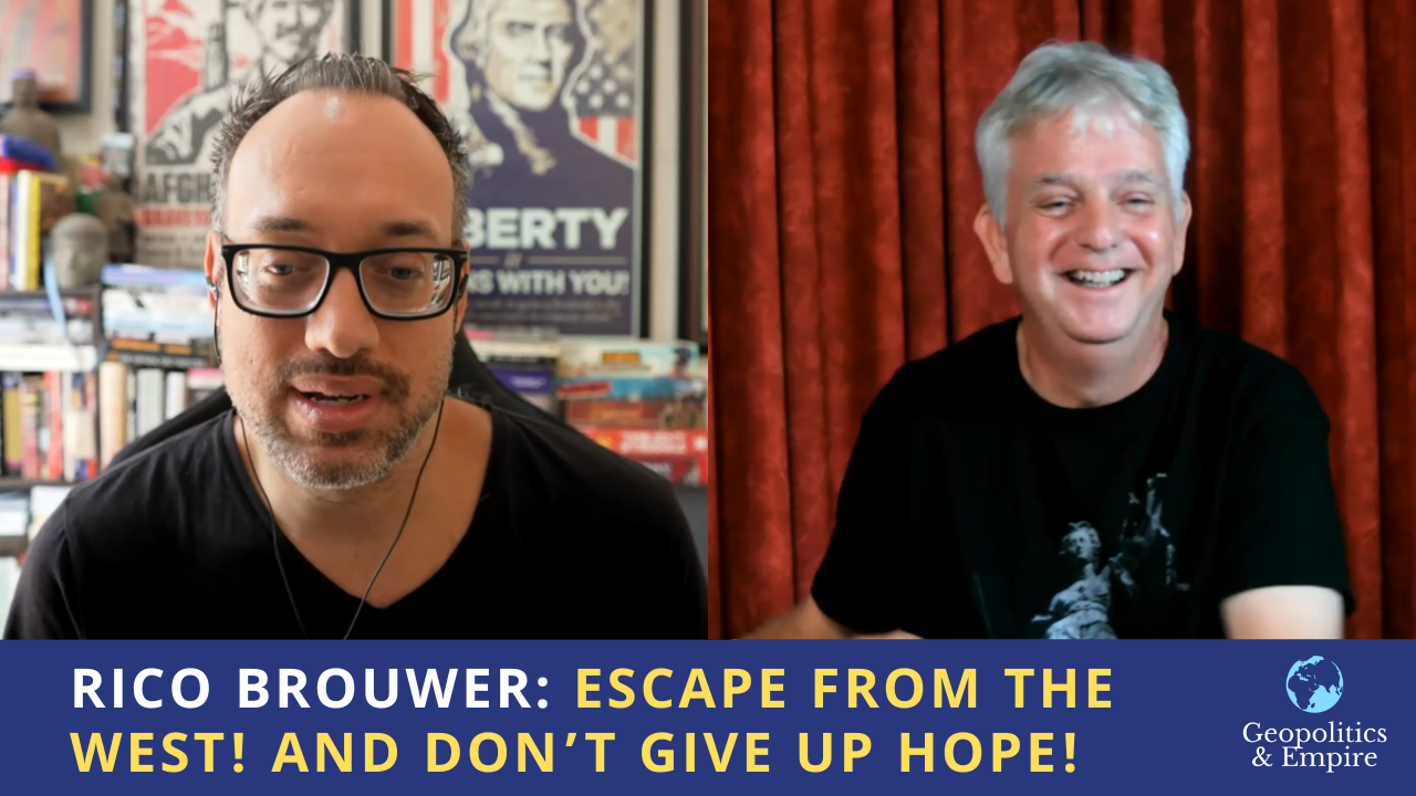 Rico Brouwer: Escape From the West! And Don’t Give Up Hope!