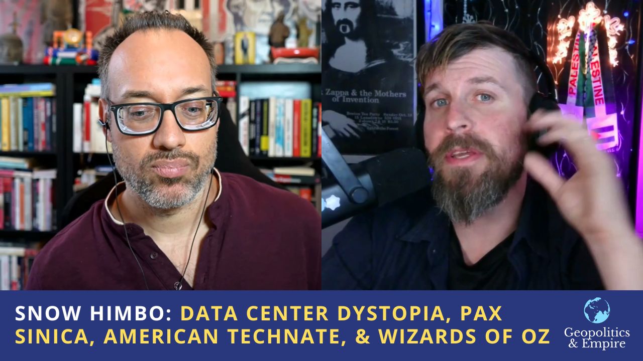 Snow Himbo: Data Center Dystopia, Pax Sinica, American Technate, & Wizards of Oz
